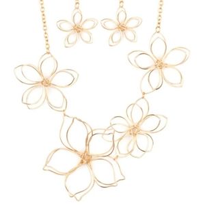 Flower Garden Fashionista Gold